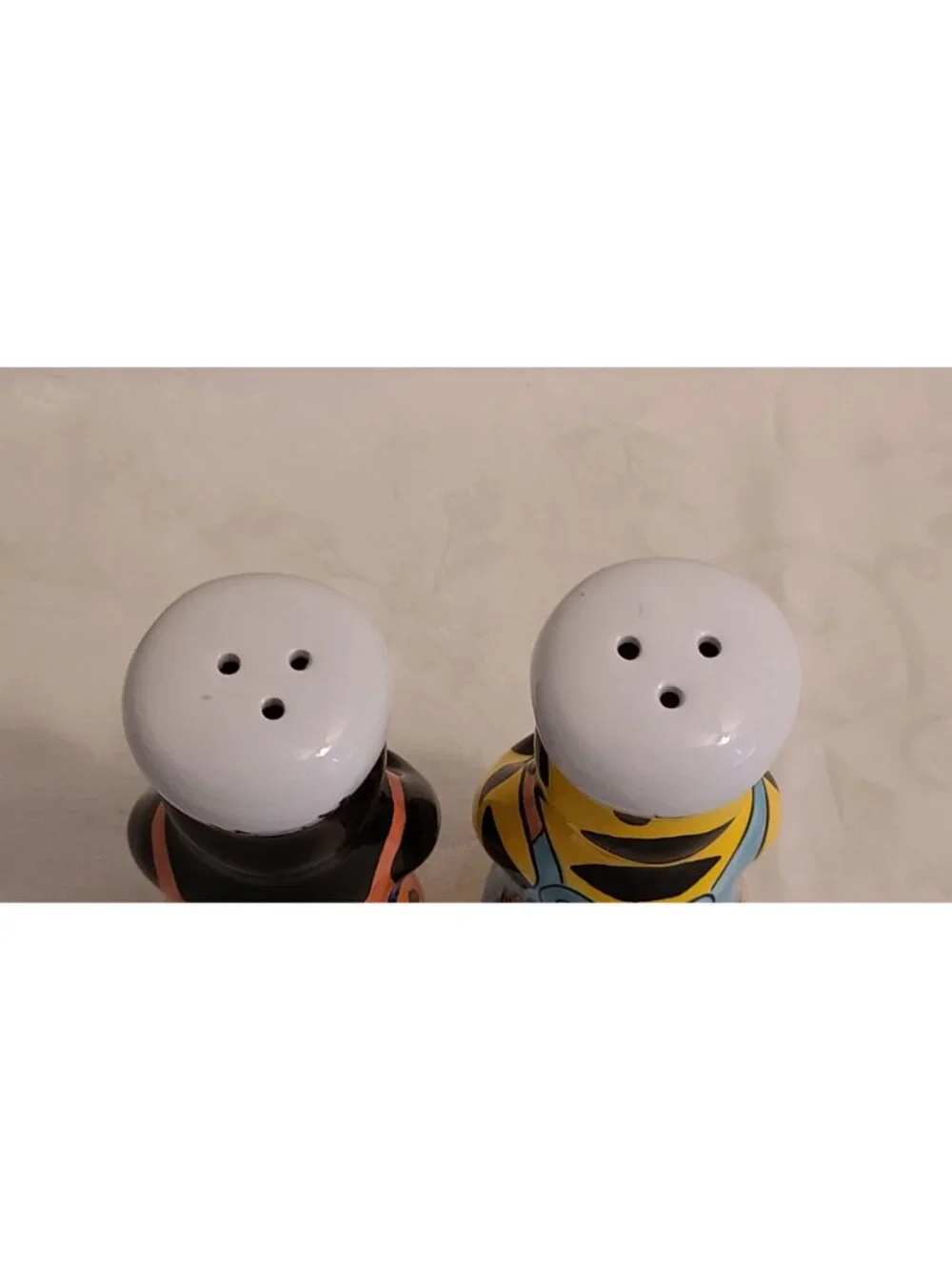 Candace Reiter Catzilla Chef Cat SALT and PEPPER Shakers